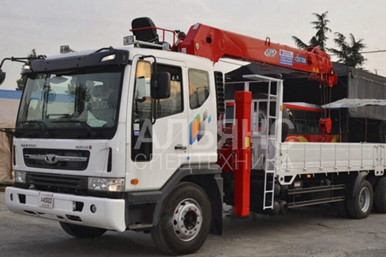 NOVUS 6×4 crane truck