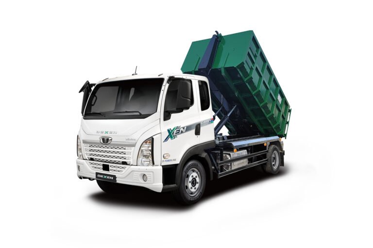 DEXEN 4×2 garbage dump truck